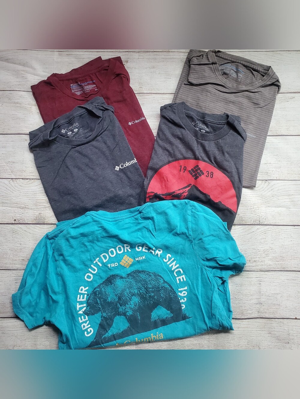 Columbia Mens Short-sleeved T Collection